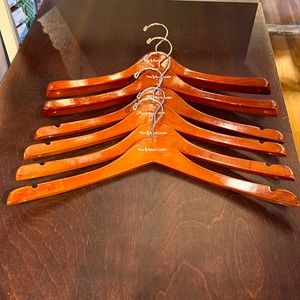 Polo Ralph Lauren Wooden coat and shirt hangers 100% authentic